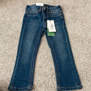 Slim bootcut silver jeans